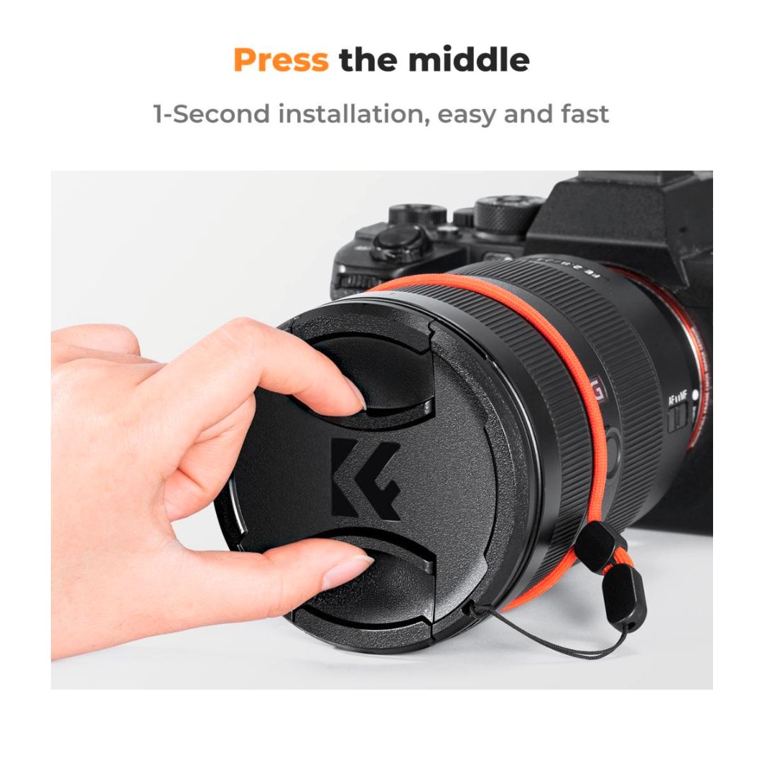 K&F Concept 82mm CPL + MCUV + ND1000 + Lens Cap Polarizator ND filter KIT Nano-Dazzle Series SKU.2275V1 - 5